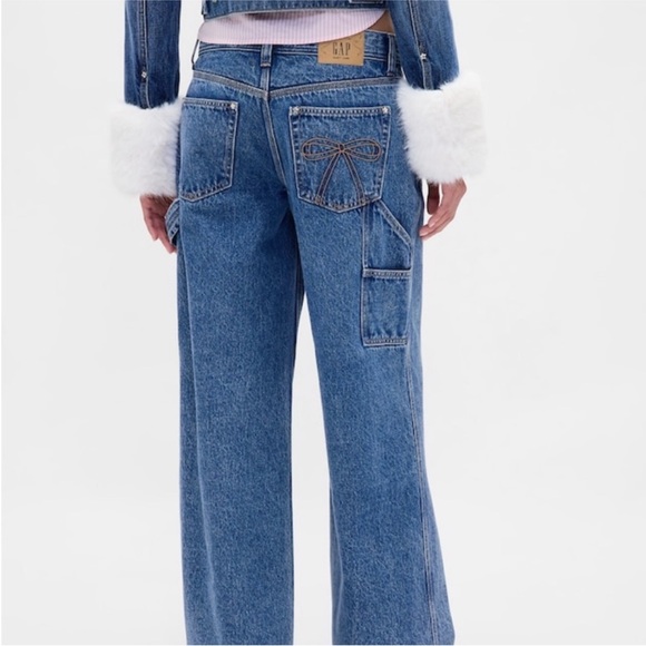 NWT Sandy Liang x Gap Jeans Sz 27 - Picture 3 of 7